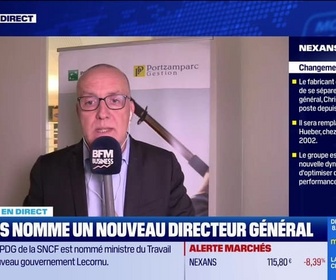 Replay BFM Bourse - Nexans chute, le changement de DG surprend la Bourse - 13/10