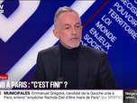 Replay BFM Politique - Logements à Paris: Nous voulons tendre vers l'interdiction des meublés touristiques permanents, des Airbnb permanents, déclare Emmanuel Grégoire
