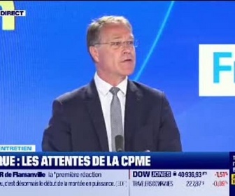 Replay DIRECT VIDÉO - François Asselin, Président de la Confédération générale des petites et moyennes entreprises (CPME) est l'invité de Good Morning Business