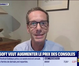 Replay BFM Bourse - USA Today : Apple et Microsoft souffrent,contraints d'augmenter leurs tarifs !, par John Plassard - 26/06