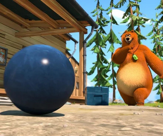 Replay Grizzy et les lemmings - Lemming bowling