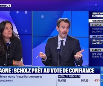 Replay Les experts du soir - Allemagne : Scholz prêt au vote de confiance - 11/11