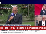 Replay BFM Grand Soir - Retraites : la réforme de Le Pen coûte plus cher - 30/08