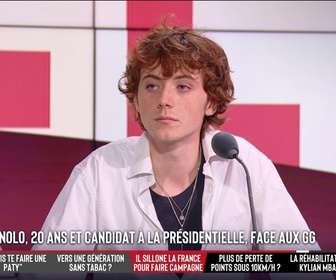 Replay Les Grandes Gueules - Manolo, étudiant de 20 ans candidat à la présidentielle, face aux GG !