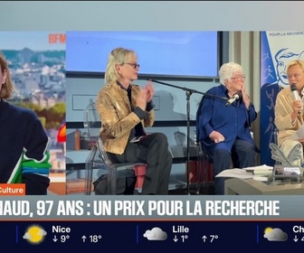 Replay BFM Première - Line Renaud, 97 ans : un prix pour la recherche - 18/11