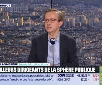 Replay La grande interview d'Hedwige Chevrillon - Grande Interview - Vincent de La Vaissière (VcomV) : les meilleurs dirigeants de la sphère publique - 15/04