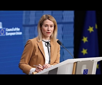 Replay Kallas à De Wever : le prêt de réparations à l'Ukraine ne nuira pas au processus de paix