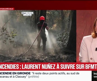 Replay Les émissions spéciales - Édition spéciale - Incendies monstres : Laurent Nuñez invité de BFMTV - 30/07