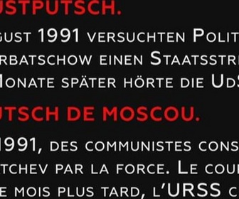 Replay Gorbatchev - En aparté