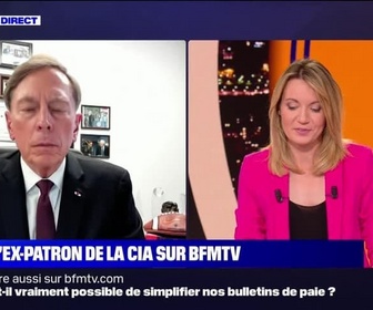 Replay Julie jusqu'à minuit - Le Général David Petraeus, ex-patron de la CIA, sur BFMTV - 16/04