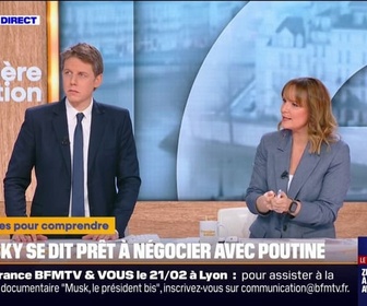 Replay 7 MINUTES POUR COMPRENDRE - Négociations entre Zelensky et Poutine, quel espoir pour la paix?