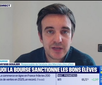 Replay BFM Bourse - Culture Bourse : Pourquoi la Bourse sanctionne les bons élèves et inversement ?, par Julie Cohen-Heurton - 11/02