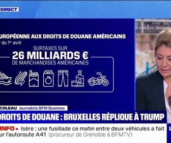 Replay Doze d'éco - Des taxes sur 26 milliards d'euros de marchandises américaines: l'Union européenne répond à Donald Trump