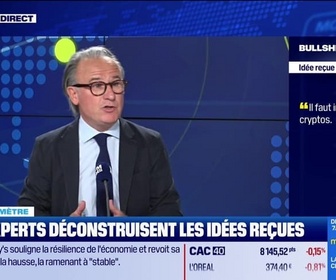 Replay BFM Bourse - Bullshitomètre : Il faut investir dans les cryptos - FAUX répond Benoist Lombard - 27/04