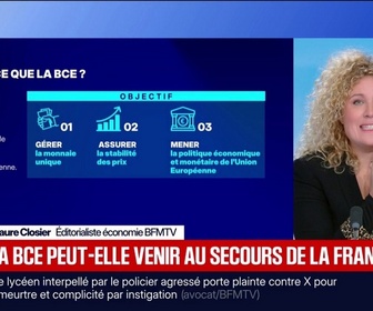 Replay BFM Première - L'ÉDITO ÉCO - Dette: la BCE peut-elle venir au secours de la France?