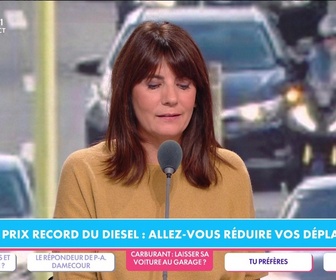 Replay Estelle Midi - Prix record du gazole : allez-vous réduire vos déplacements ?
