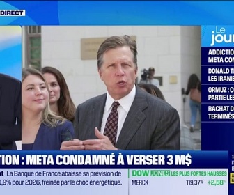 Replay Good Morning Business - Addiction : Meta condamné à verser 3 millions d'euros