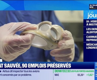 Replay Good Morning Business - Carmat sauvée, 90 emplois préservés