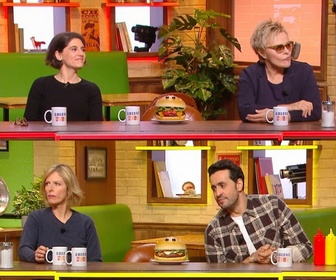 Replay Burger Quiz avec Karin Viard, Marina Rollman, Jonathan Cohen et Muriel Robin