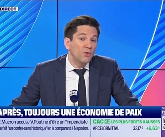 Replay Good Morning Business - L'Edito de Raphaël Legendre : Trois ans après, toujours une économie de paix - 07/03