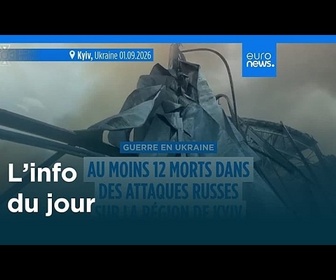 Replay L'info du jour | 1er septembre 2026 - Soir