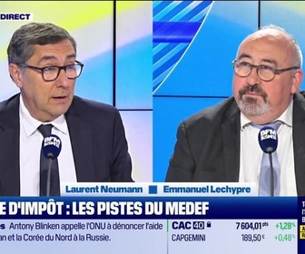 Replay Le Duel de l'Eco : Hausse d'impôt, les pistes du Medef - 25/09