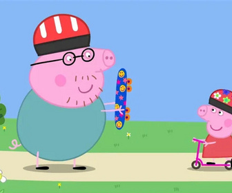 Replay Peppa Pig - Le skateboard