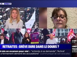 Replay Marschall Truchot Story - Rachel Messousse, secrétaire générale de l'union départementale FO du Doubs, sur la grève du 7 mars: Nous allons bloquer l'accès à Besançon
