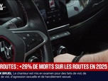 Replay BFM Première - Le nombre de morts sur l'autoroute en hausse de 26% en 2025