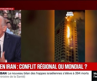 Replay BFM Politique - Guerre au Moyen-Orient: On tombe dans un engrenage absurde, du côté américain et des états de la région, affirme Dominique de Villepin, ancien Premier ministre