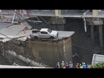 Replay Un gouffre s'ouvre à Bangkok après l'effondrement d'une route en construction
