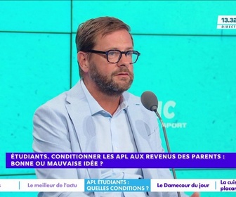 Replay Estelle Midi - Étudiants. Conditionner les APL aux revenus des parents : bonne ou mauvaise idée ?