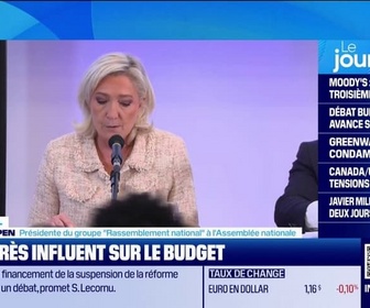 Replay Good Morning Business - Le RN très influent sur le budget