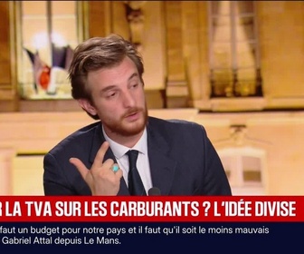 Replay BFM Grand Soir - Baisser la TVA sur les carburants ? L'idée divise - 13/09
