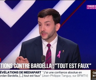 Replay BFM Politique - Primaire sociale-démocrate: Ségolène Royal est une femme courageuse qui a fait face à la vraie misogynie des éléphants du PS, affirme Jean-Philippe Tanguy, député RN de la Somme