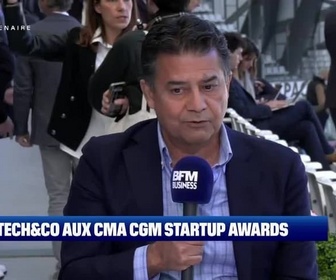 Replay Les émissions spéciales - CMA CGM START UP AWARDS - EMMANUEL SCHALIT - BEHROOZ ABDI - YIBIAO ZHAO - 15/11