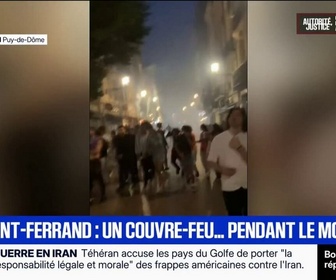 Replay BFM Première - Clermont-Ferrand: la ville a décidé d'imposer un couvre-feu pour les mineurs de moins de 16 ans lors du Mondial de foot