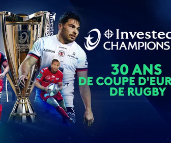 Replay 30 ans de Coupe d'Europe de rugby