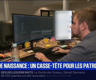 Replay BFM Première - Les jeunes parents peuvent désormais bénéficier du nouveau congé de naissance