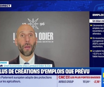 Replay BFM Bourse - L'éco du monde : Indicateurs US, les rapports sur l'emploi d'octobre et novembre - 16/12