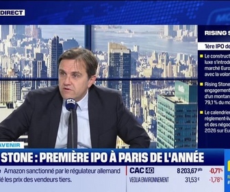 Replay BFM Bourse - C'est la 1ère IPO de l'année à Paris : Rising Stone lance aujourd'hui les souscriptions - 05/02