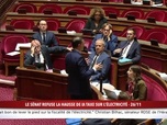 Replay 100% Sénat - Le Sénat refuse la hausse de la taxe sur l'électricité