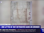 Replay L'image du jour - Une lettre datant de 1801 retrouvée dans un grenier à Thiers, dans le Puy-de-Dôme