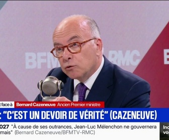 Replay Face à Face - Bernard Cazeneuve: On ne peut pas laisser les déficits s'instaurer dans l'irresponsabilité la plus grande
