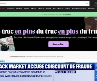 Replay Tech & Co, la quotidienne - Le Tech Flash : TVA, Backmarket accuse Cdiscount de faude par Léa Benaim - 12/11