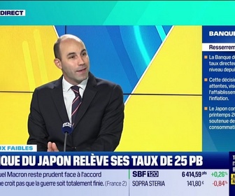 Replay Tout pour investir, la masterclass - Les signaux faibles - La Banque du Japon relève ses taux de 25 PB - 19/06