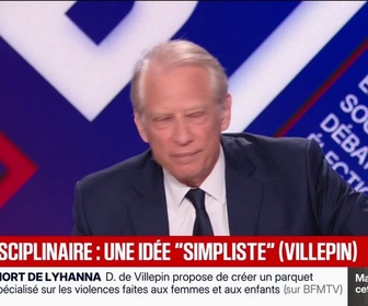 Replay BFM Politique - Dominique de Villepin: l'Espagne est un modèle dans la lutte contre les féminicides