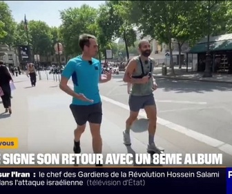 Replay Culture et vous - 99% de l'album est fait là: Ycare se confie à BFMTV lors d'une course à pied dans les rues de Paris à l'occasion de la sortie de son 8e album
