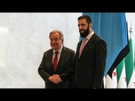 Replay Le chef de l'ONU appelle à soutenir la Syrie lors de sa première visite à Damas