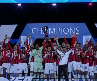 Replay Tout le sport - Football : l'AC Milan remporte la Supercoupe d'Italie